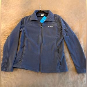 NWT COLUMBIA Women’s Medium Fast Trek II Zip Fleece Jacket